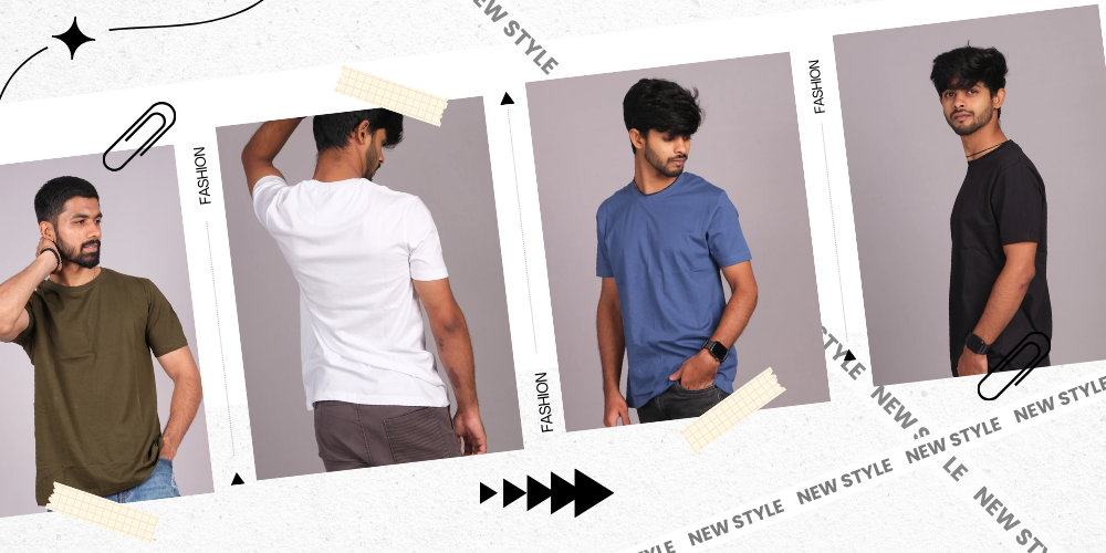 Cotton Round Neck T-Shirts – The Ultimate Everyday Essential