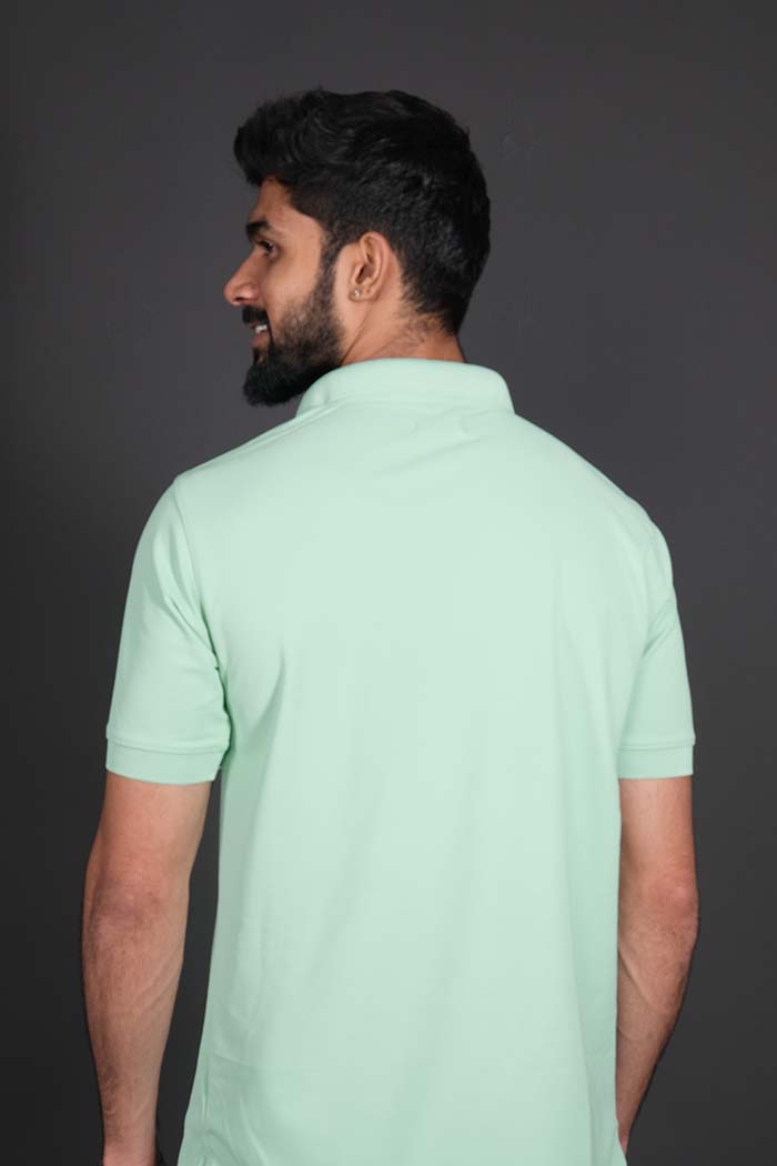 Armor Dry Fit Ice Green Polo T-shirt