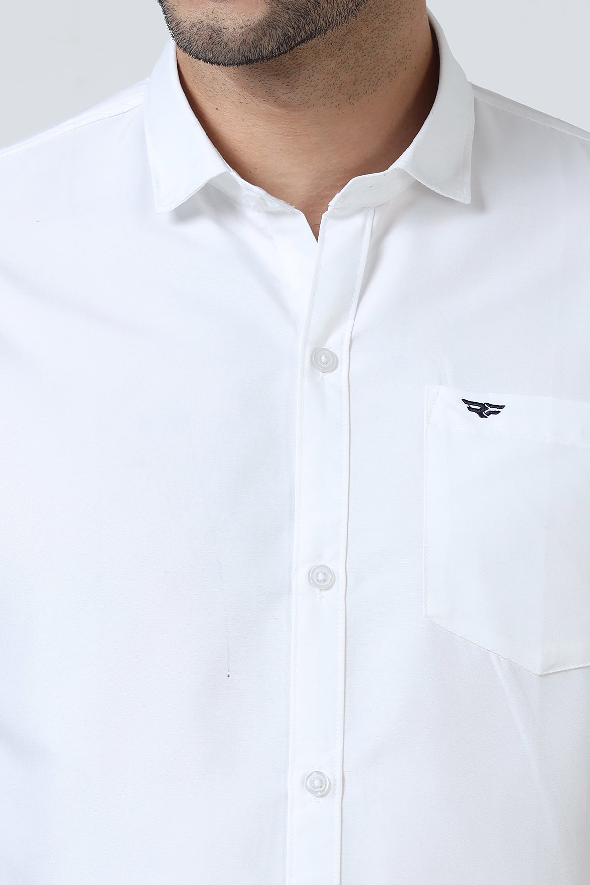 Plain Cotton Solid Shirt