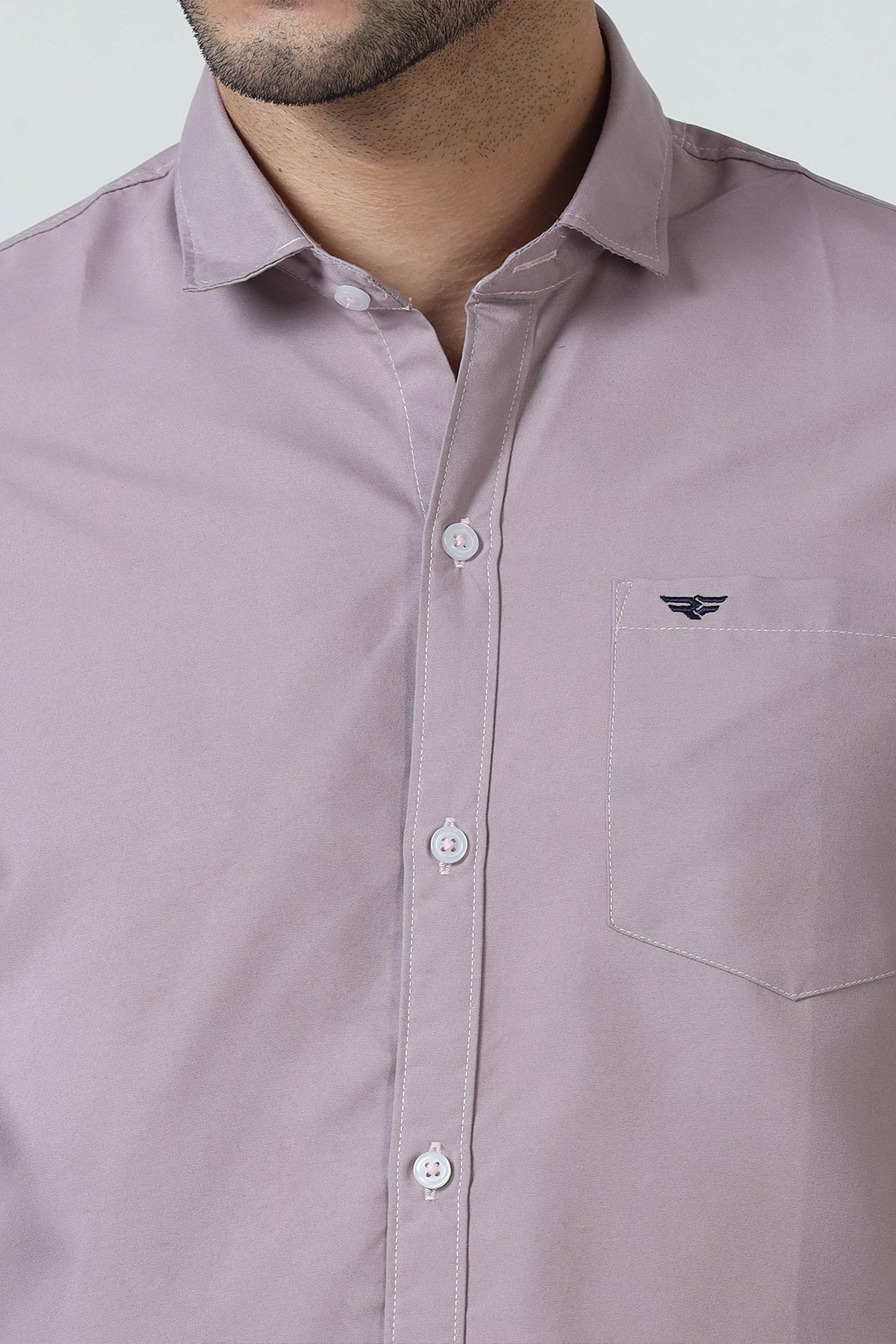 Plain Cotton Solid Shirt