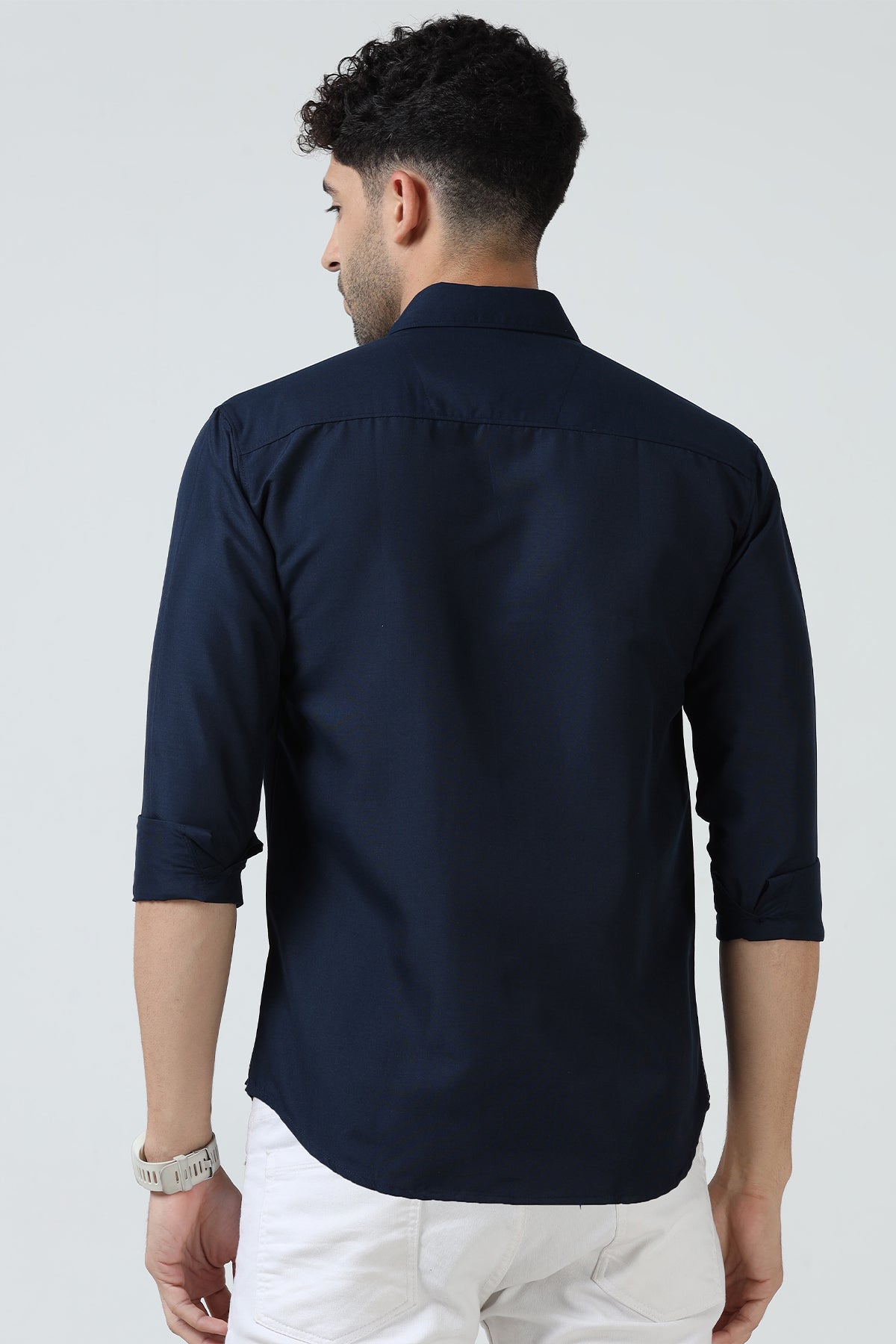 Plain Cotton Solid Shirt