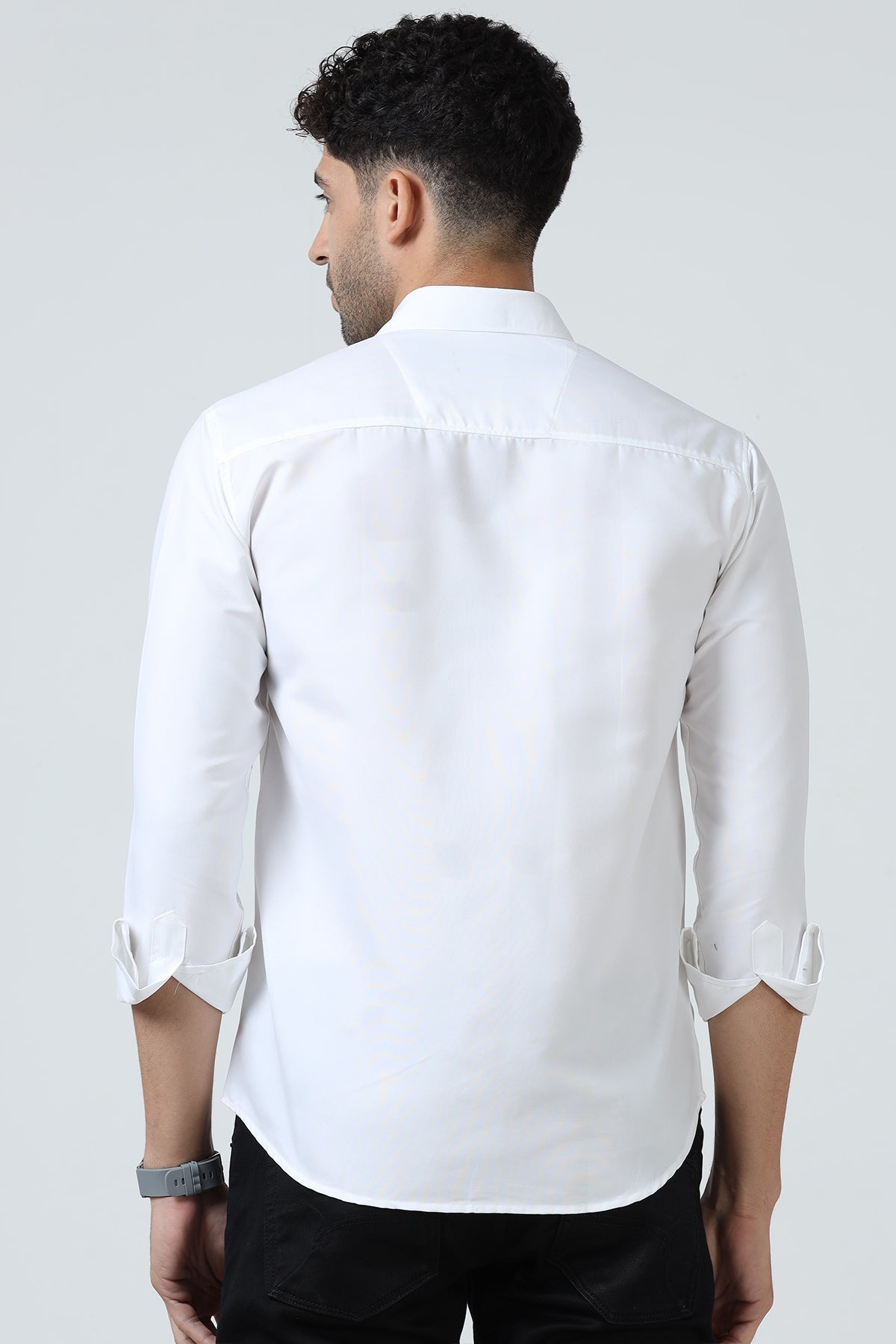 Plain Cotton Solid Shirt