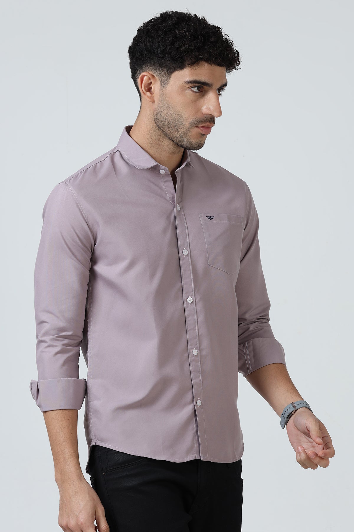 Plain Cotton Solid Shirt