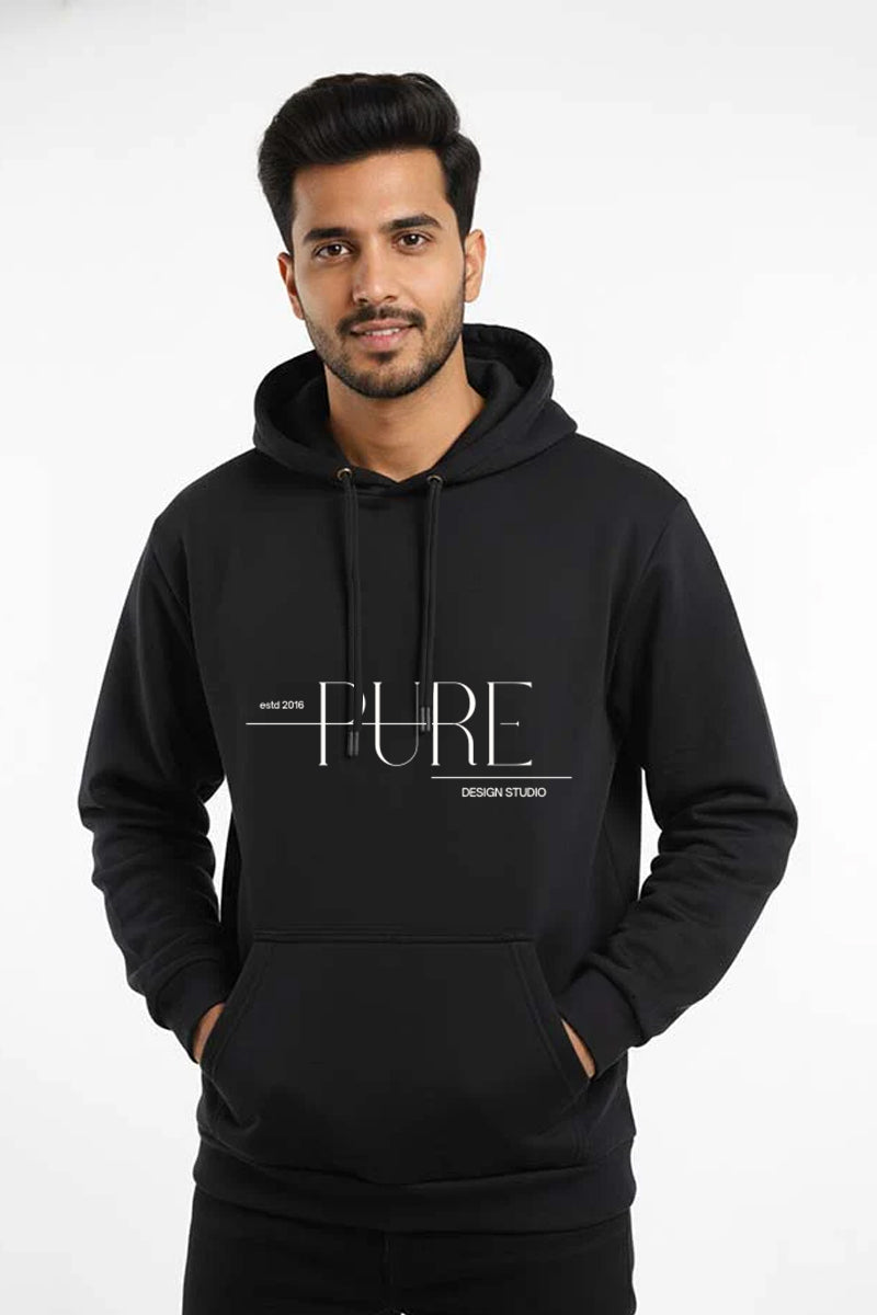 Pure Casual Hoodie Black