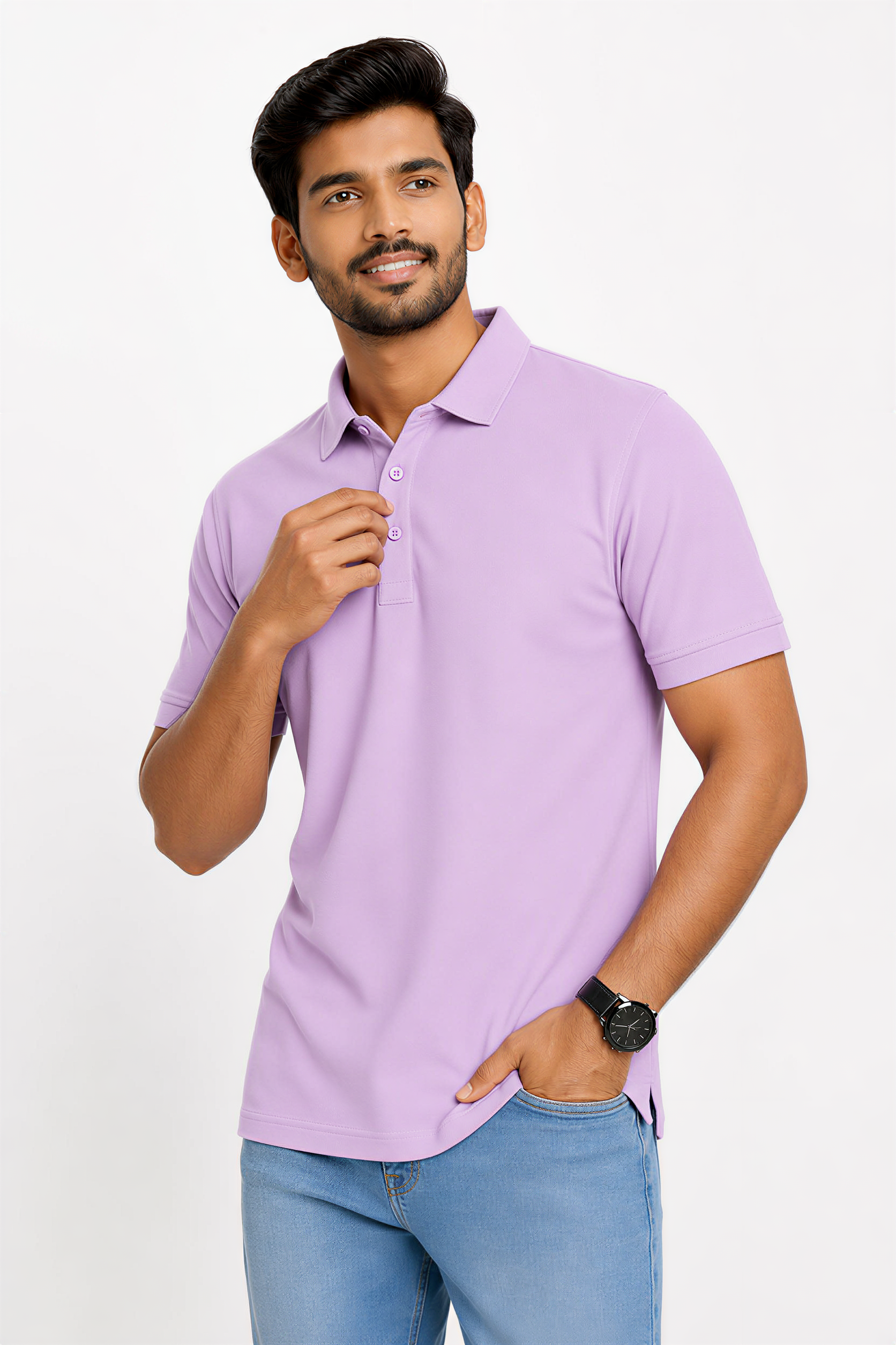 Armor Dry Fit Lavender Polo T-shirt