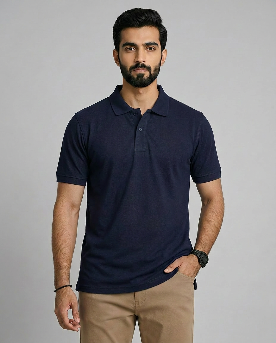 Premium Cotton Polo T-Shirt for Men