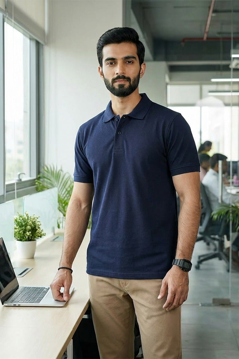 Premium Cotton Polo T-Shirt for Men