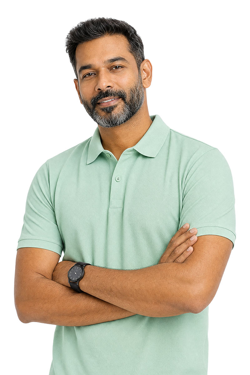 Armor Dry Fit Ice Green Polo T-shirt