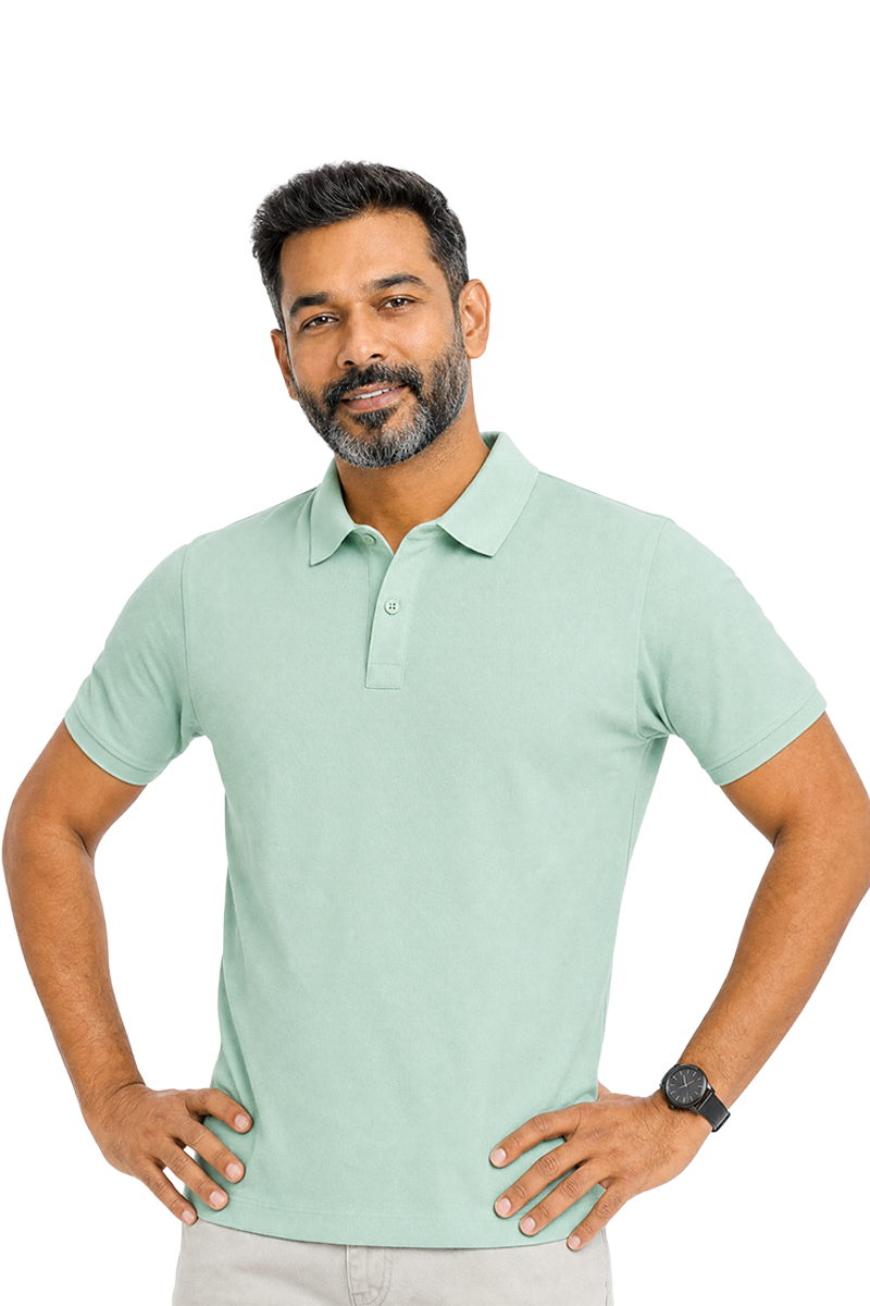 Armor Dry Fit Ice Green Polo T-shirt