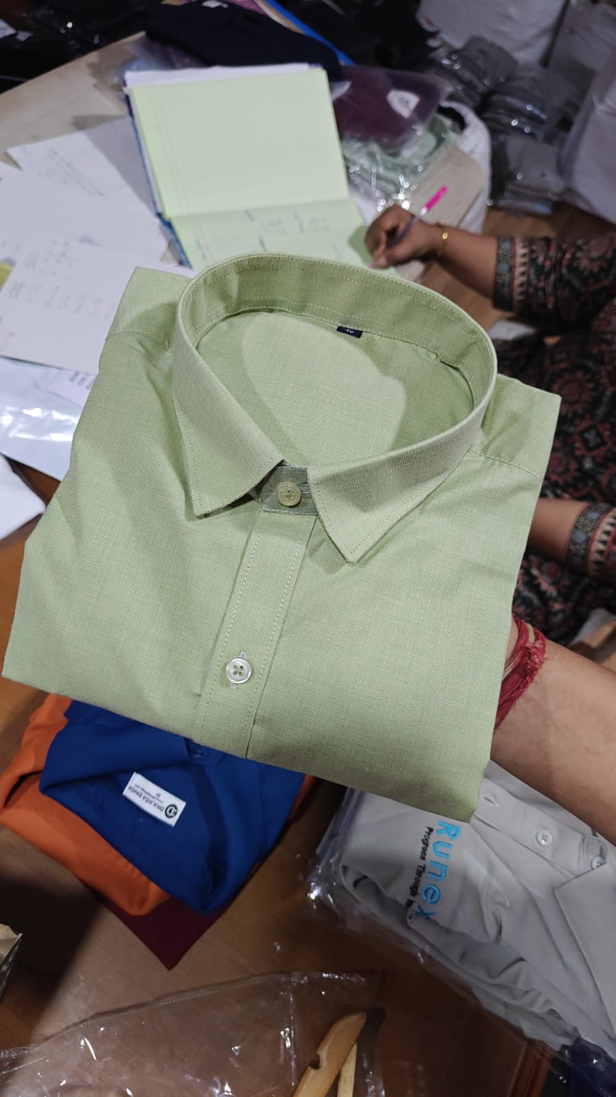Cotton Solid Shirt