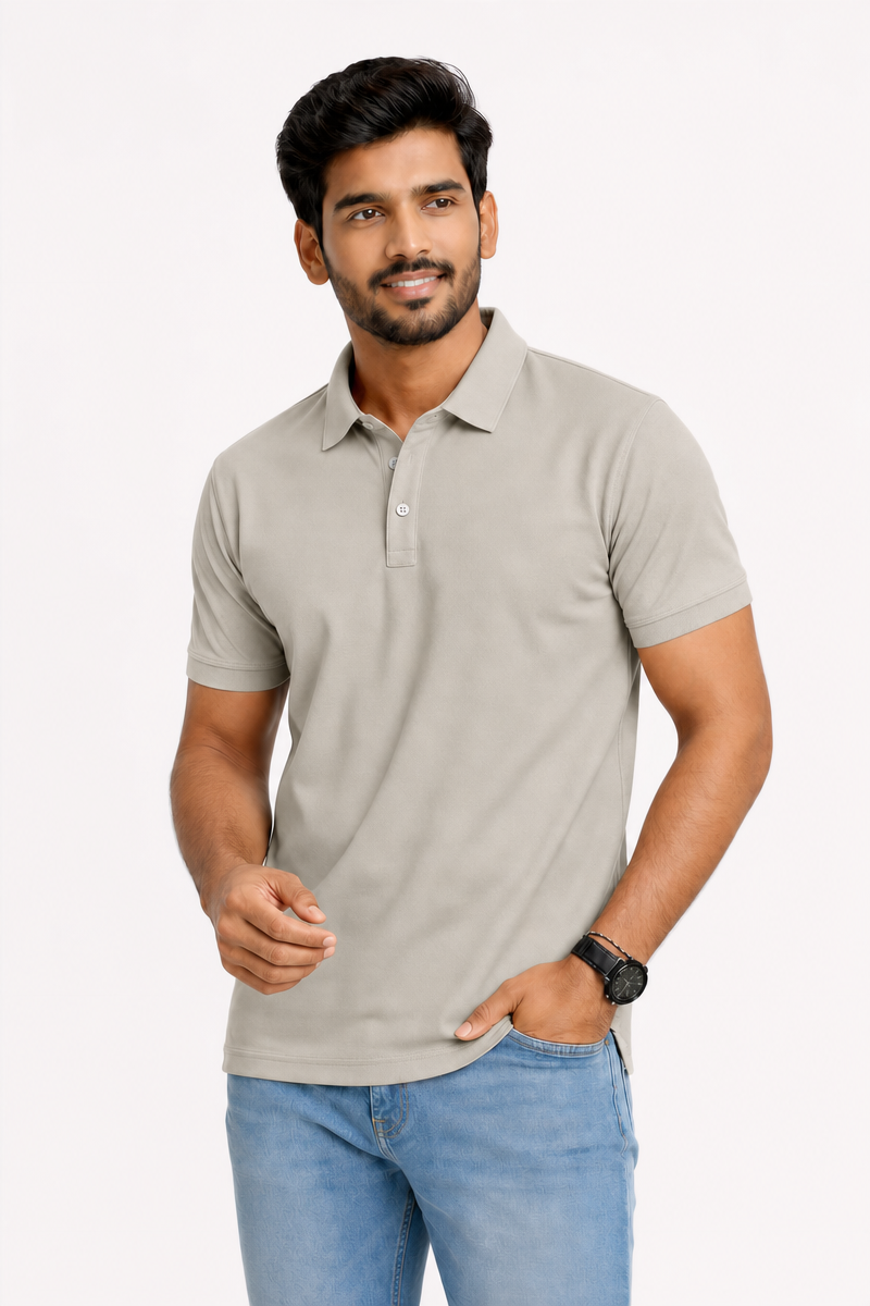 Armor Dry Fit Aluminium Polo T-shirt