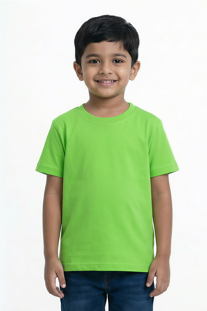 Boys Soft Cotton T-shirt Green