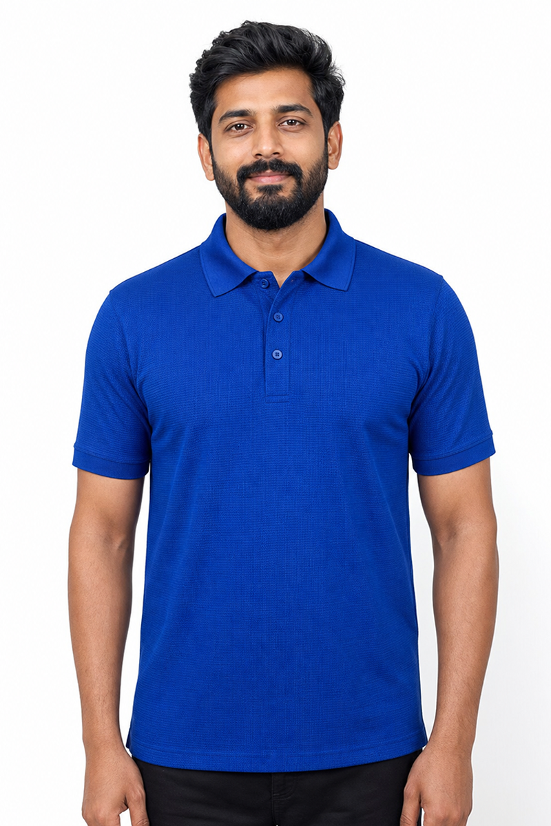 Armor Dry Fit Imperial Blue Polo T-shirt